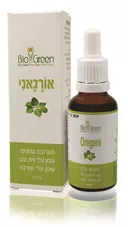 אורגאני פלוס תערובת שמנים 50 מ"ל ביו גרין Bio green Oregani plus oils mixture כליל הטבע