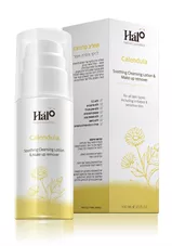 תחליב קלנדולה 100 מ"ל Halo Calendula Soothing Cleansing Lotion & Make Up Remover כליל הטבע