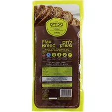 ביכורים מאפיית בוטיק לחם פשתן 450 גרם FLAX BREAD כליל הטבע
