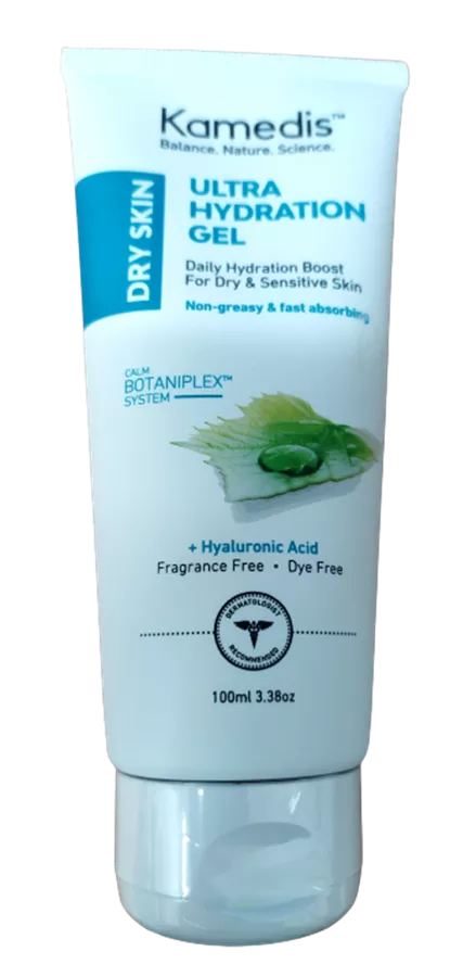 קמדיס - ג'ל לחות מרוכז לעור יבש - KAMEDIS ULTRA HYDRATION GEL
