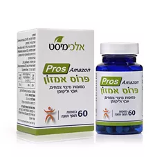 אלכימיסט פרוס אמזון כמוסות מיצוי צמחים אבץ וליקופן 60 כמוסות 31.8 גרם Pros AMAZON כליל הטבע