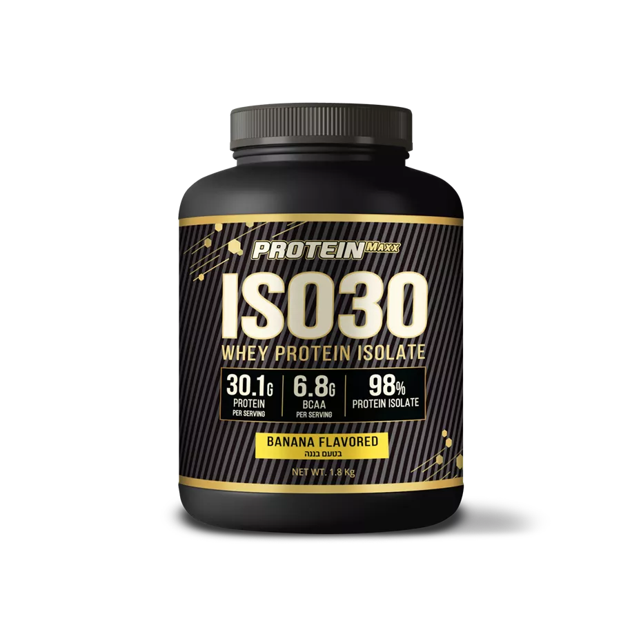 פרוטאין מקס איזו 30 בטעם בננה Protein Max ISO