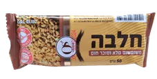 חלבה משומשום מלא וסוכר חום - 50 גרם - OS+ כליל הטבע