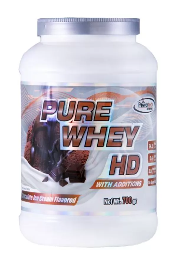 פיור וואי HD אבקת חלבון בטעם שוקולד 700 גרם POWERTECH PURE WHEY HD CHOCOLATE FLAVORED