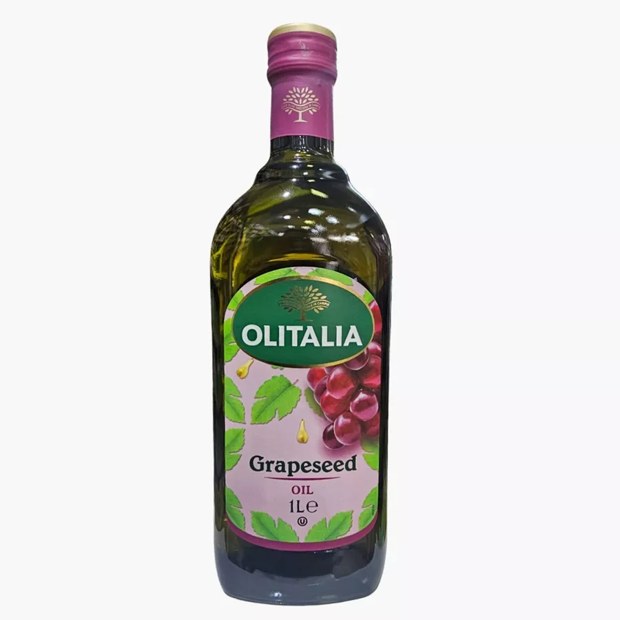 שמן זרעי ענבים מזוכך אוליטליה 1 ליטר Grapeseed Oil Olitalia