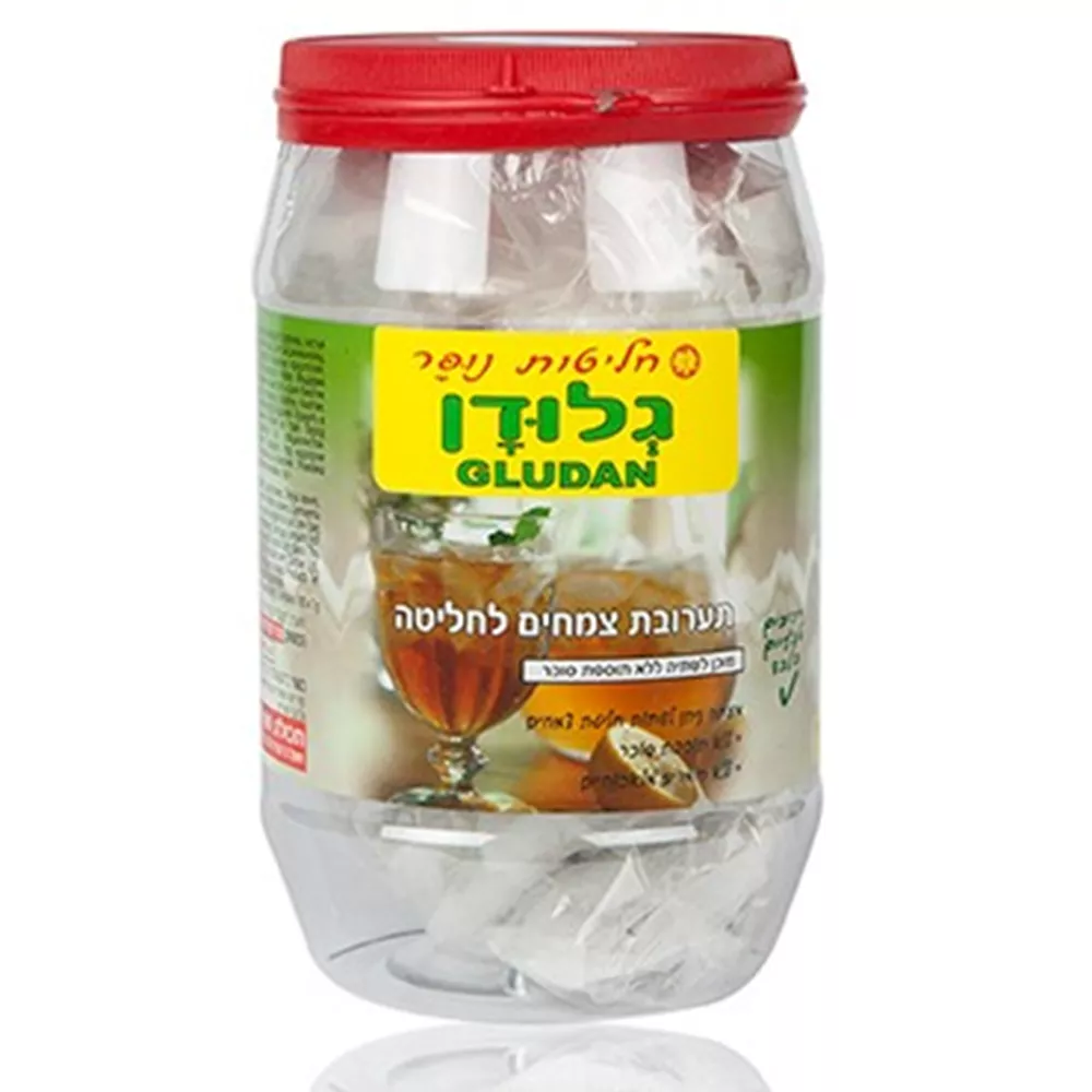 חליטת גלוקודן נופר 100 שקיות Nufar Glucodan