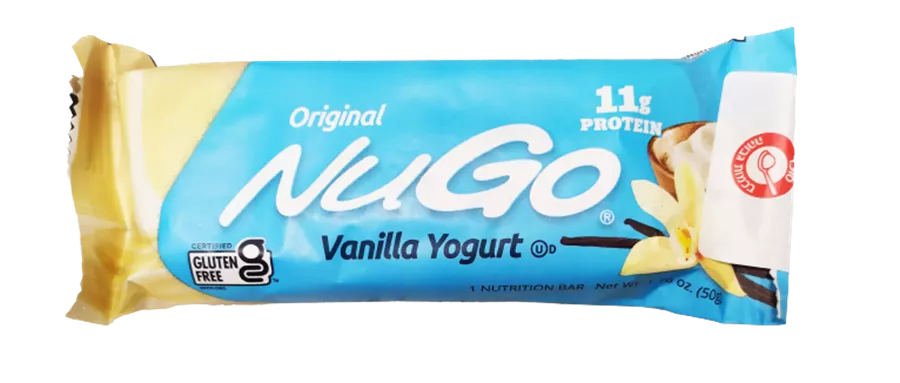 חטיף חלבון בטעם יוגורט וניל - NUGO