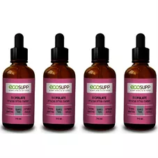 חומצה פולית טבעית - אקוסאפ רביעיה  4*60 מ"ל  EcoSupp Bio Folate כליל הטבע