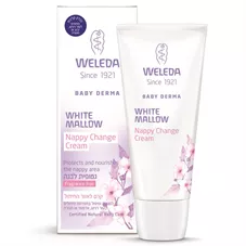 קרם לאזור החיתול נטופית לבנה וולדה 50 מ"ל Nappy Change Cream White Mallow Weleda כליל הטבע