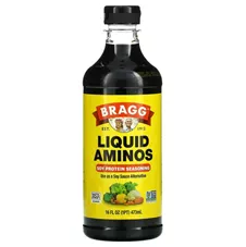 בראג אמינו נוזלי חלבון סויה 473 מ"ל - בראג BRAGG - LIQUID AMINOS כליל הטבע