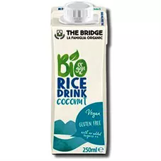 משקה אורז אורגני בתוספת קוקוס דה ברידג' 250 מ"ל The Bridge Bio Rice Drink Coconut כליל הטבע