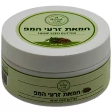 רוגע חמאת זרעי המפ 200 מ"ל ROGA HEMP SEED BUTTER כליל הטבע