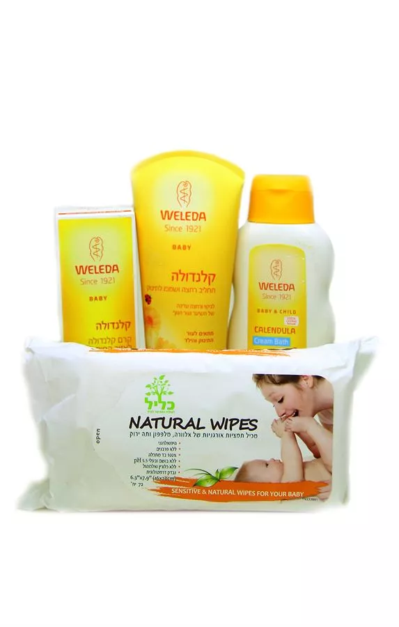 חבילת שי ליולדת וולדה Weleda Gift package for the mother