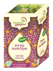תה אורגני קורנית ואקליפטוס - עדנים כליל הטבע