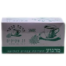 מרגוע תערובת צמחים לחליטה הרבה סנטר 25 שקיקים Herbacenter Margoa כליל הטבע