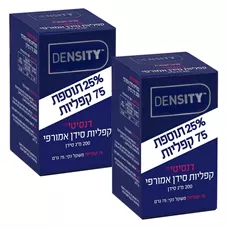 דנסיטי - סידן אמורפי, הדור החדש של הסידן 2*75 קפליות  Density Amorphous Calcium Caplets כליל הטבע