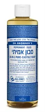 ד"ר ברונר סבון אמיתי מנטה 473 מ"ל  Dr.bronner Peppermint כליל הטבע