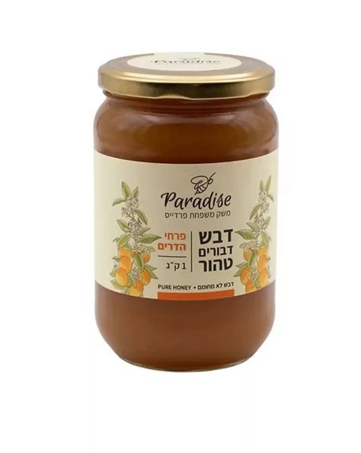 דבש טבעי הדרים 1 קג | פרדייס | PARADISE