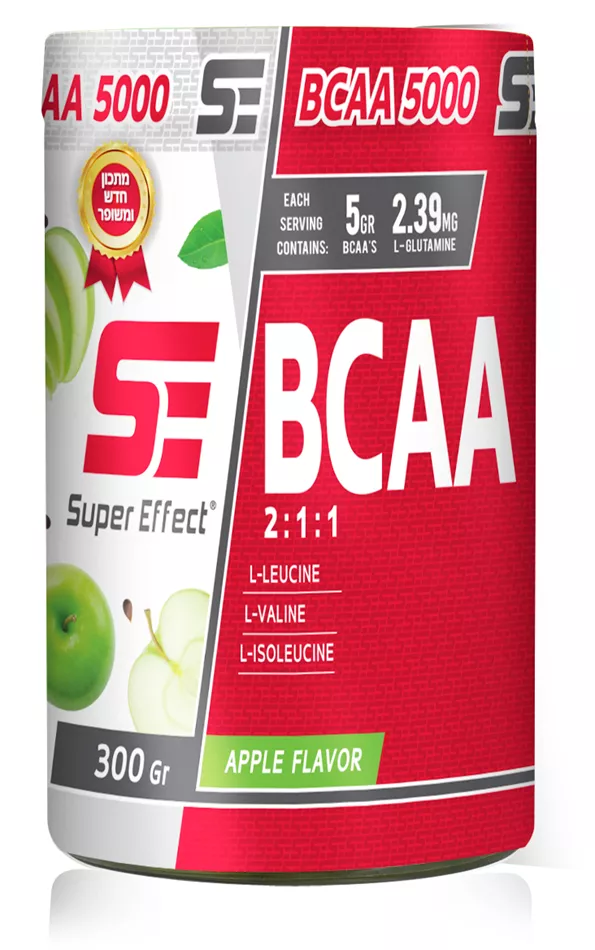 סופר אפקט Bcaa  בטעם תפוח  Super effect