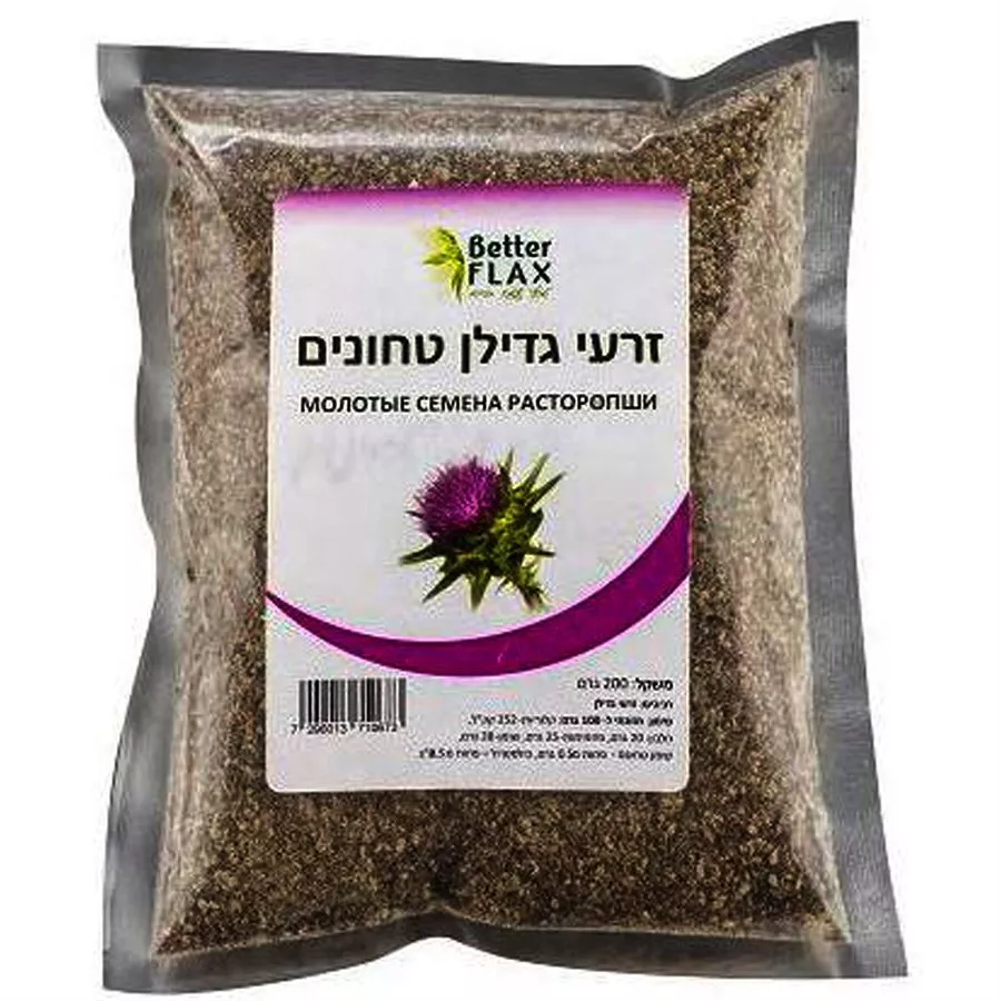 בטר פלקס זרעי גדילן טחונים 200 גרם BETTER FLAX
