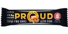 חטיף חלבון בטעם קשיו קרמל - פראוד  60 גרם    Proud Protein Bar כליל הטבע