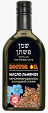 שמן פשתן 350 מ"ל - DOCTOR OIL כליל הטבע
