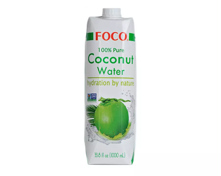 מי קוקוס פוקו 1 ליטר Foco Coconut Water Original