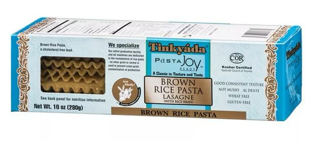 דפי לזניה מאורז מלא TINKYADA