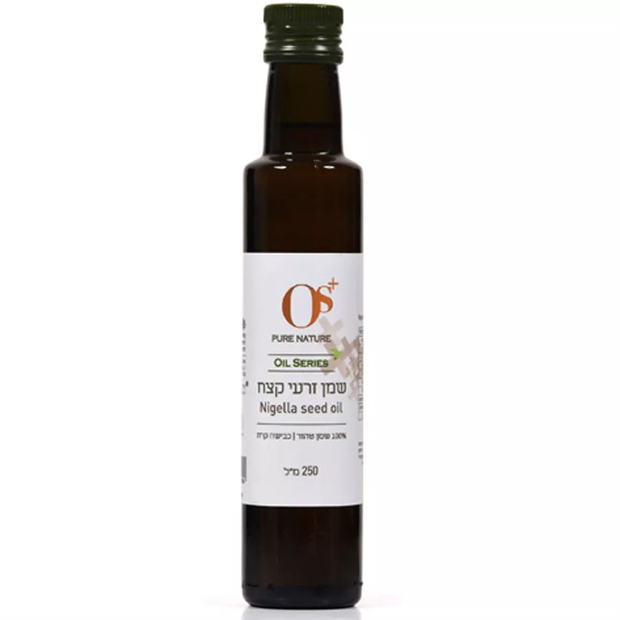 שמן זרעי קצח - + OS טבעקום 250 מ