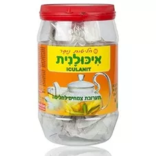 חליטת איכולנית נופר 100 שקיות Nufar Iculanit כליל הטבע