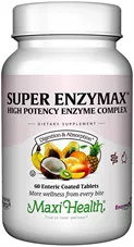 סופר אנזימקס מקסי הלט 60 טבליות Maxi Health Super Enzymax כליל הטבע