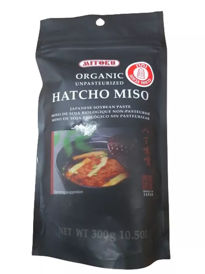 מיסו האצ'ו אורגני מיטוקו 300 גרם  Mitoku Organic Hatcho Miso