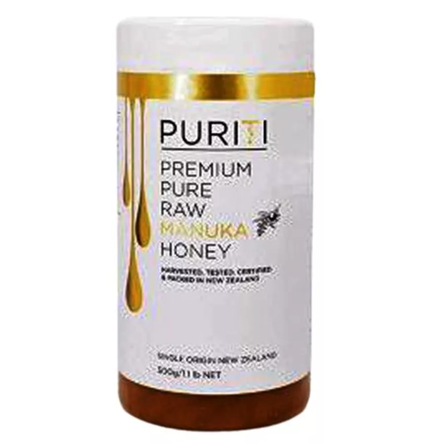 פיוריטי דבש מנוקה 500 גרם PURITI PREMIUM PURE RAW MANUKA HONEY