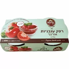 הרדוף רסק עגבניות אורגני 2*300 גרם Harduf כליל הטבע