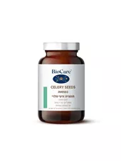 כמוסות תמצית זרעי סלרי - ביוקר  30 כמוסות BioCare Celery Seed כליל הטבע