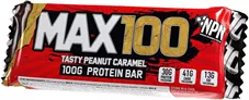 חטיף חלבונים עם בוטנים וקרמל 100 גרם MAX100 TASTY PEANUT CARAMEL כליל הטבע