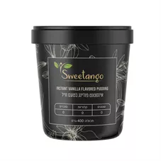 אינסטנט פודינג בטעם וניל - סוויטנגו  400 גרם           Sweetango Vanilla Instant Pudding כליל הטבע