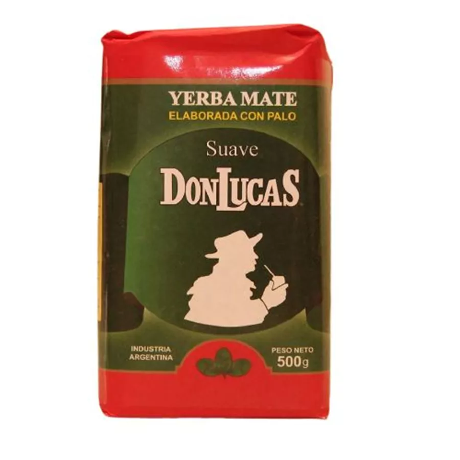 חליטת ג'רבה מאטה - דון לוקאס סוובה  500 גרם  Yerba Mate DonLucas Suave