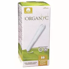 טמפון עם מוליך רגיל אורגניק 16 יחידות organyc כליל הטבע