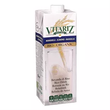ויטריז משקה אורז עם שקדים אורגני 1 ליטר Vitariz Organic Rice Drink with Almond כליל הטבע