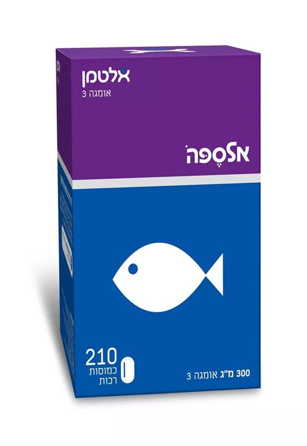 אלספה - אלטמן 210 כמוסות רכות  Altman Alsepa