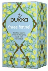 פוקה - תה שלוש שומר 20 שקיקים Pukka three fennel tea כליל הטבע