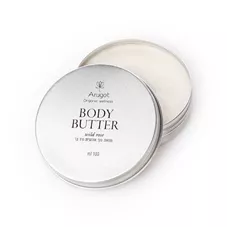 חמאת גוף אורגנית ורד בר ערוגות 100 מ"ל Arugot Organic Body Butter כליל הטבע