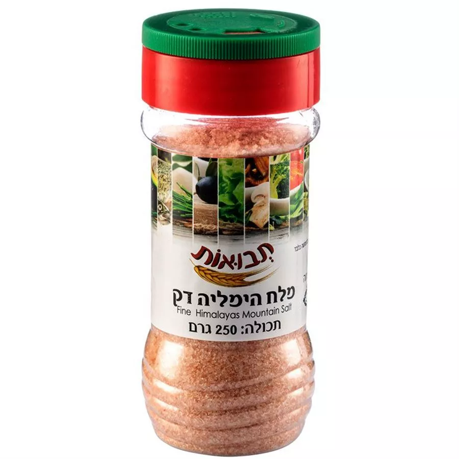 תבואות מלח הימליה דק 250 גרם  Tvuot  Fine Himalayas Mountain Salt