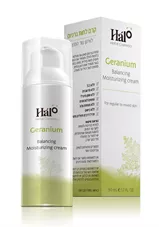קרם לחות גרניום 50 מ"ל Halo Geranium Balancing Moisturizing Cream כליל הטבע