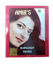 חינה לשיער צבע בורגונדי - AMIR'S BURGUNDY HENNA כליל הטבע