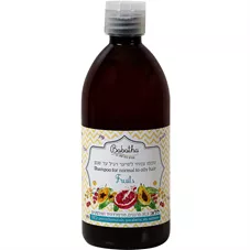 בבתא  - שמפו צמחי לשיער רגיל עד שמן 500 מ"ל Babatha Shampoo for normal to oily hair Fruits כליל הטבע