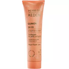 קדם - משחת שיניים גם - און 100 מ"ל Kedem Gumon Toothpaste for teeth and gums כליל הטבע