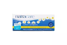 נטראקר - טמפונים ללא מוליך - סופר 20 יח' - NATRACARE כליל הטבע