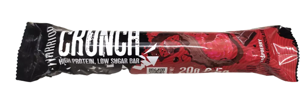 חטיף חלבון שוקולד מריר ופטל - WARRIOR CRUNCH